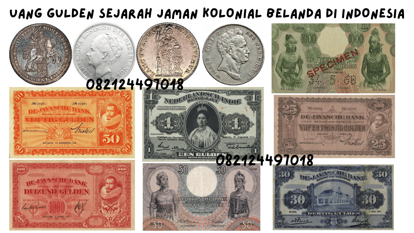UANG GULDEN SEJARAH JAMAN KOLONIAL BELANDA DI INDONESIA (1)